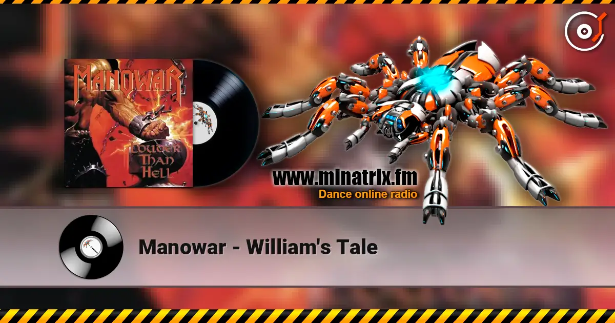 Manowar - William's Tale жоғары сапада онлайн тыңдау | Minatrix.FM