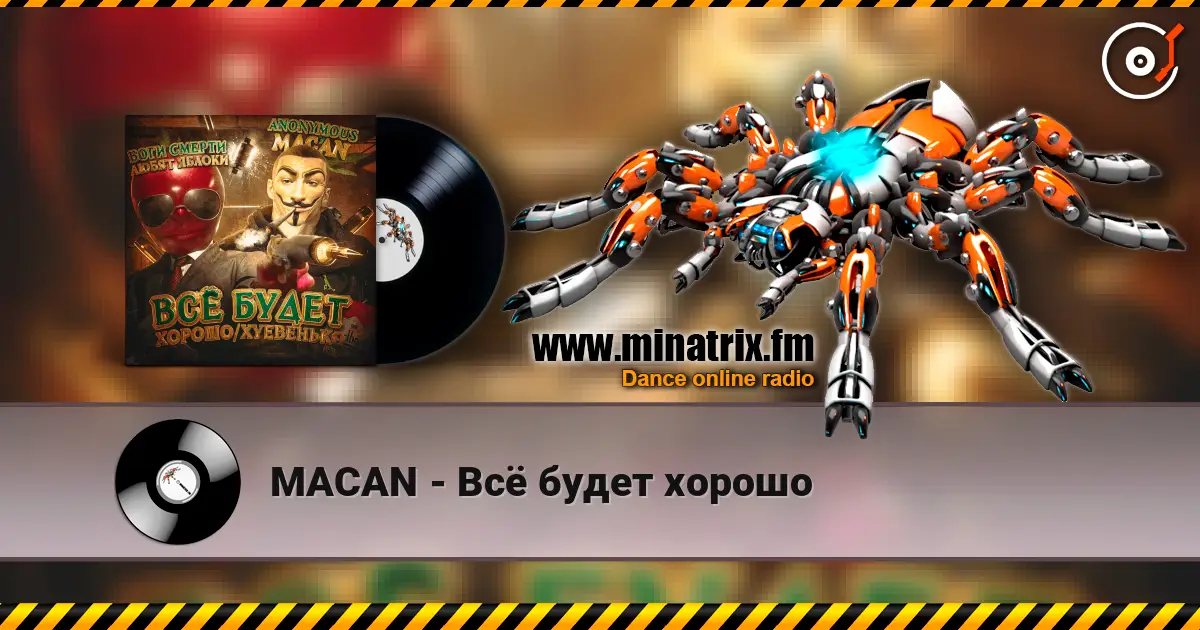 MACAN - Всё будет хорошо жоғары сапада онлайн тыңдау | Minatrix.FM