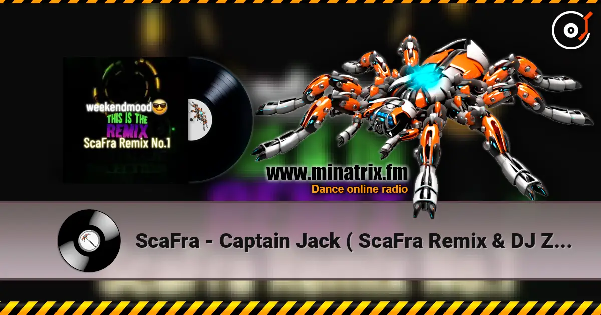 ScaFra - Captain Jack ( ScaFra Remix & DJ ZaSta Bootleg ) жоғары сапада онлайн тыңдау | Minatrix.FM