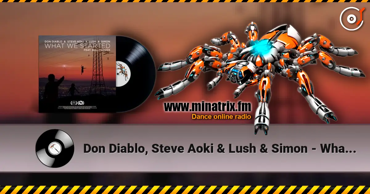 Don Diablo, Steve Aoki & Lush & Simon - What We Started жоғары сапада онлайн тыңдау | Minatrix.FM