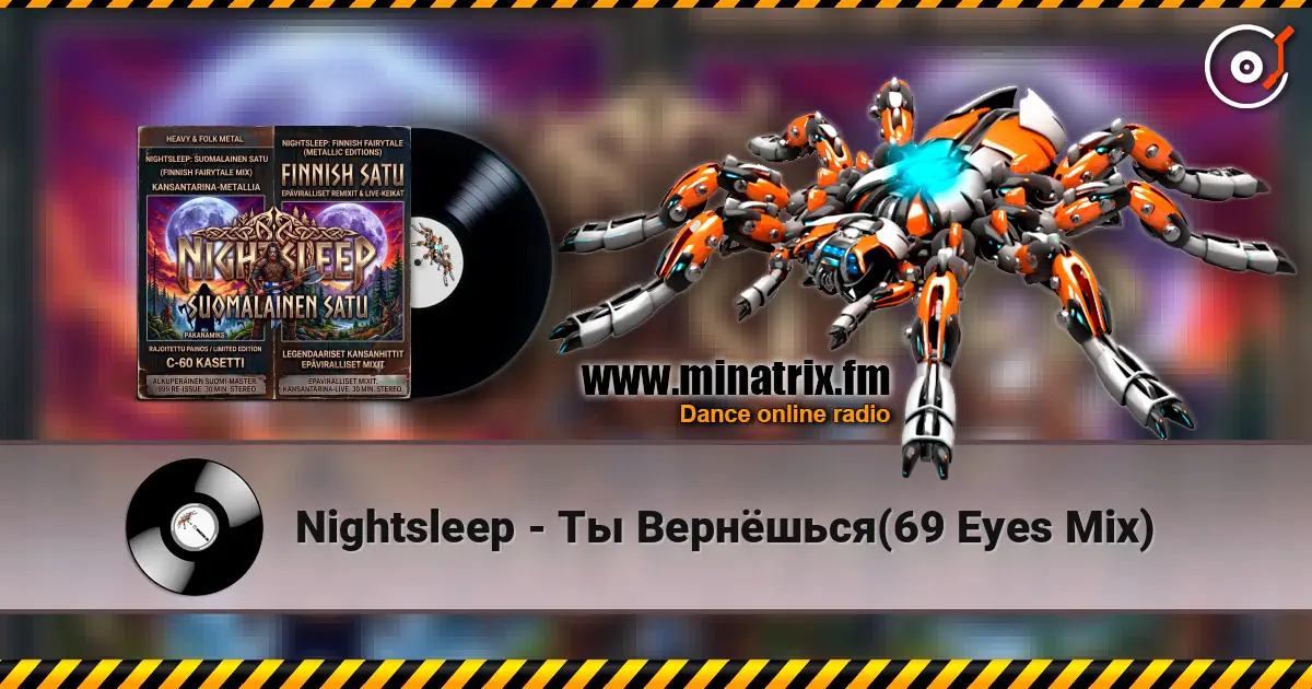 Nightsleep - Ты Вернёшься(69 Eyes Mix) жоғары сапада онлайн тыңдау | Minatrix.FM