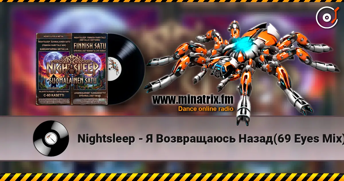 Nightsleep - Я Возвращаюсь Назад(69 Eyes Mix) жоғары сапада онлайн тыңдау | Minatrix.FM
