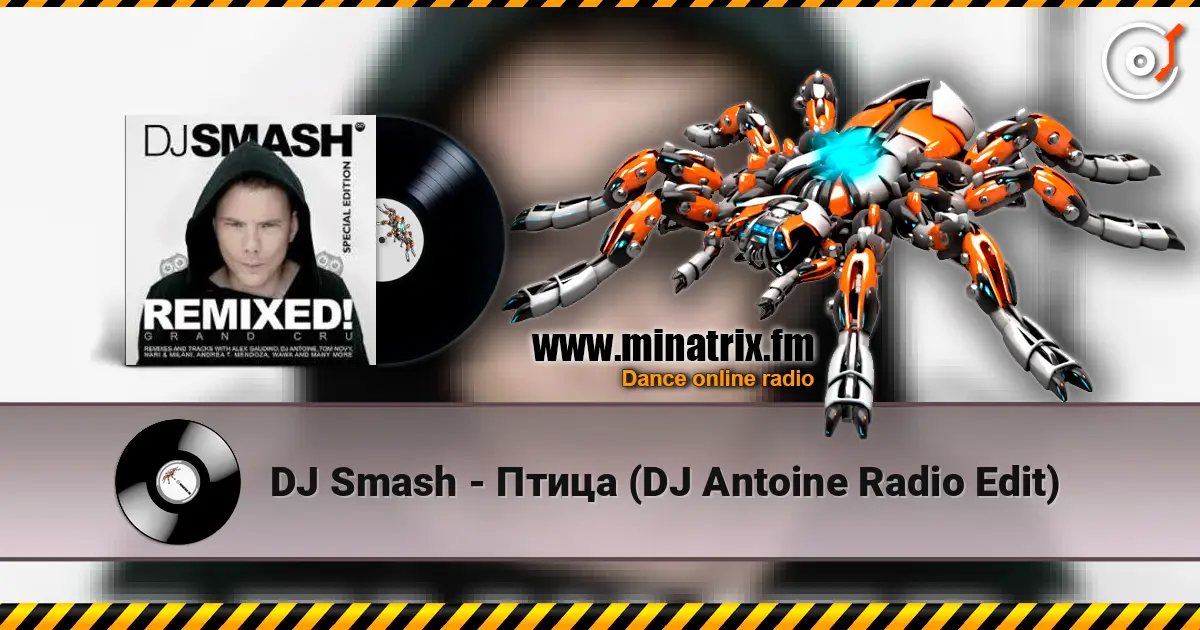DJ Smash - Птица (DJ Antoine Radio Edit) жоғары сапада онлайн тыңдау | Minatrix.FM
