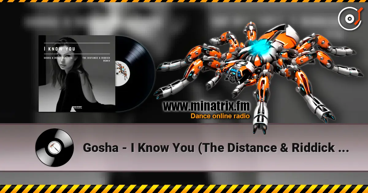 Gosha - I Know You (The Distance & Riddick Remix) слухати онлайн у високій якості | Minatrix.FM