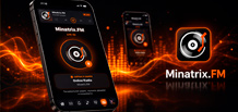 Minatrix.FM is now available for iPhone: radio, music, and DJ sets in one app