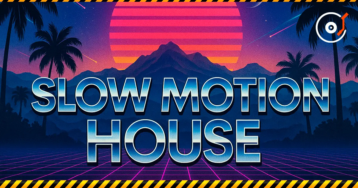 Slow Motion House — “chug”、巴利阿里冥想与温暖律动，速度 90–108 BPM